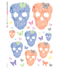 Carta di riso per decoupage SKULL_0005