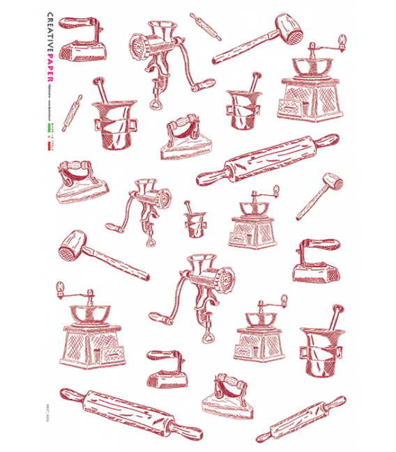 Carta di riso per decoupage MEST_0006