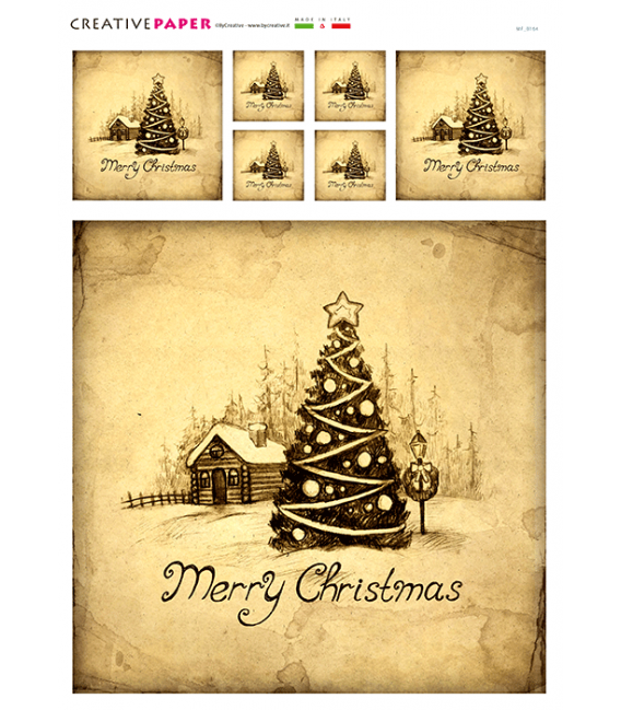 Carta di riso per decoupage MF_0164