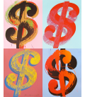 Andy Warhol - Dollar Sign 283 (Quad)