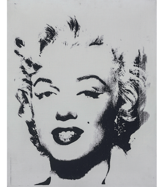 Andy Warhol - White Marilyn