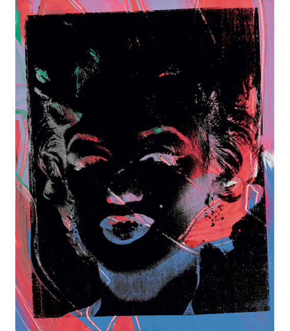 Andy Warhol - Two Multicoloured Marilyn