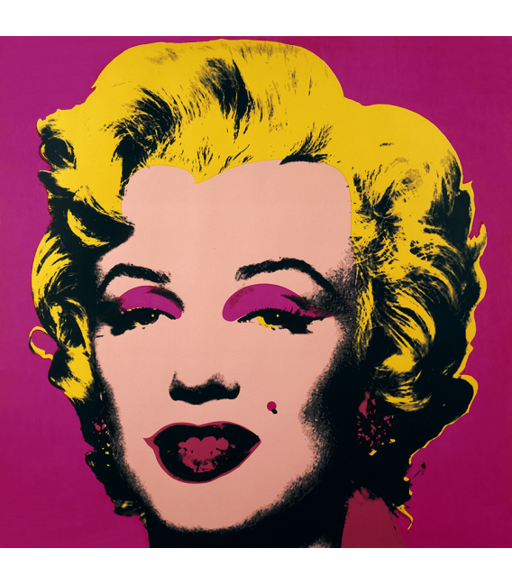 Andy Warhol - Marilyn Monroe-Blonde On Pink 11.31