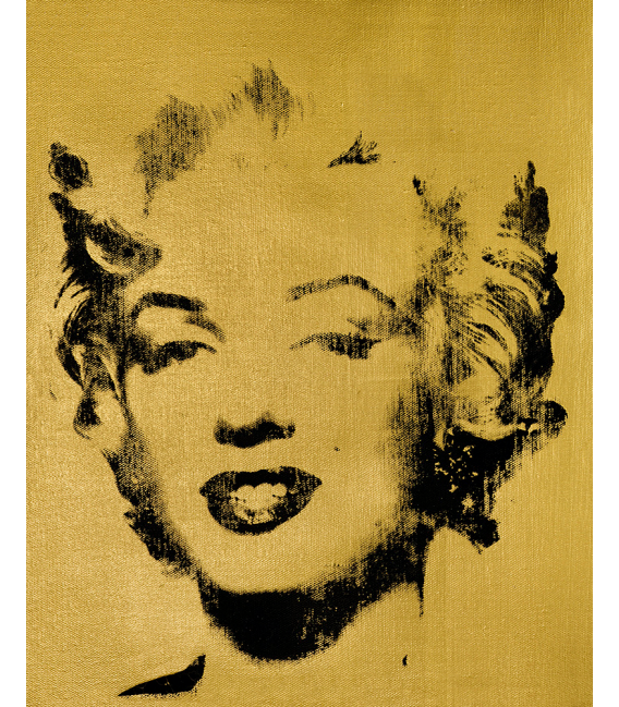 Andy Warhol - Gold Marilyn