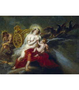 Peter Paul Rubens - Il Mito della Via Lattea, Stampa su tela