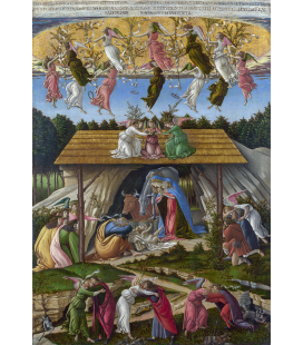 Sandro Botticelli - Presepe mistico. Stampa su tela