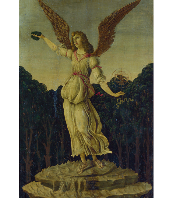 Sandro Botticelli - Una signora di profilo. Stampa su tela