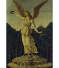 Sandro Botticelli - Una signora di profilo. Stampa su tela