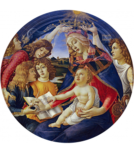 Sandro Botticelli - Ritratto di un giovane Stampa su tela