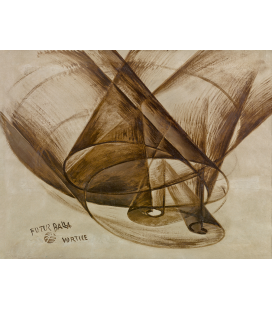 Balla Giacomo - Vortex. Printing on canvas
