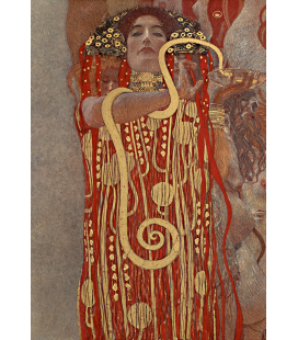 Gustav Klimt - Igea. Stampa su tela