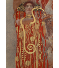 Gustav Klimt - Igea. Stampa su tela