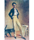 Balthus - Re dei gatti. Stampa su tela