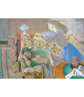 Balthus - Successione. Stampa su tela