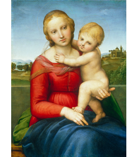 Printing on canvas: Raphael - Madonna and Child