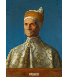 Giovanni Bellini - Doge Leonardo Loredan. Stampa su tela