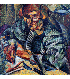 Boccioni Umberto - Antigrazioso. Stampa su tela