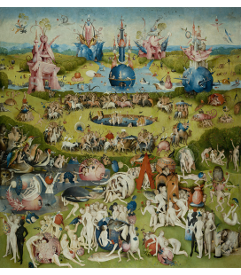 Hieronymus Bosch - Giardino dei piaceri terreni 2. Stampa su tela