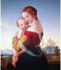 Raphael - Madonna and Child in Landscape