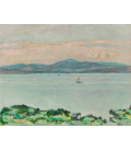 Pierre Bonnard - Il Golfo, tra Napoule e Saint Raphael. Stampa su tela
