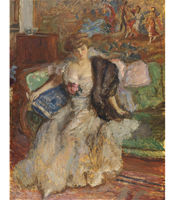 Pierre Bonnard - L'orso di Godeb. Stampa su tela