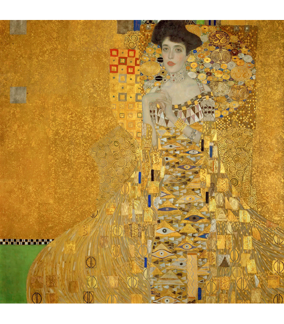 Gustav Klimt - Ritratto di Adele Bloch-Bauer. Stampa su tela