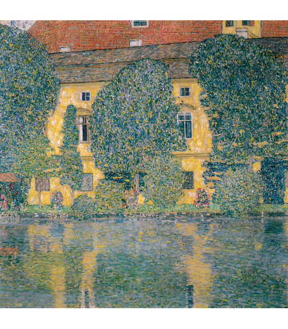 Gustav Klimt - Schloss Kammer sul lago Attersee III. Stampa su tela