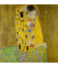 Stampa su tela: Gustav Klimt - Il Bacio