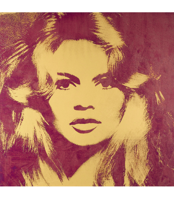 Andy Warhol - Superman. Stampa su tela