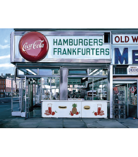 Richard Estes - Nedick's. Riproduzione giclèe su tela