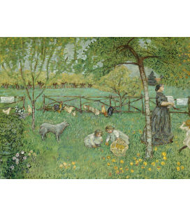Pierre Bonnard - I Grandi Giardini. Stampa su tela