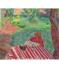 Pierre Bonnard - Sotto l'albero. Stampa su tela