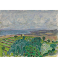 Pierre Bonnard - La ragazza con il gabbiano. Stampa su tela