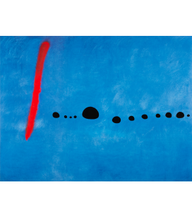 Stampa su tela: Joan Mirò - Blue