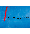 Stampa su tela: Joan Mirò - Blue