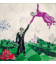 Printing on canvas: Marc Chagall - The Promenade
