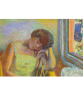 Pierre Bonnard - Donna che dorme. Stampa su tela