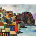 Renato Guttuso - Scilla. Stampa su tela