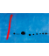 Joan Miro - Blue 2 Panoramic. Printing on canvas