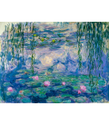 Claude Monet - Ninfee 1916 - 19. Stampa su tela