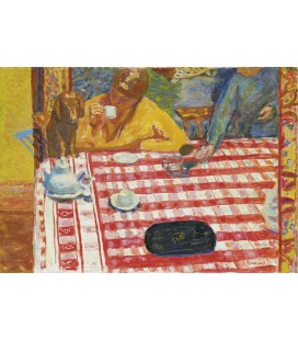 Pierre Bonnard - Cafè. Stampa su tela