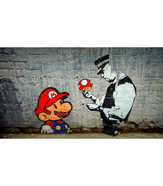 Stampa su tela: Ragazza con il Palloncino - Banksy