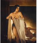 Jack Vettriano - Sotto la coperta della notte. Stampa su tela