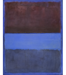 Stampa su tela: Mark Rothko - N°61 Rust and Blue