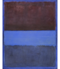 Stampa su tela: Mark Rothko - N°61 Rust and Blue