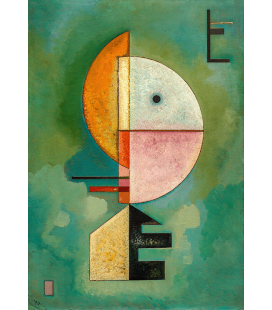 Stampa su tela: Vassily Kandinsky - Verso l'alto
