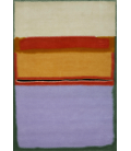 Mark Rothko - Arancione su Viola. Stampa su tela