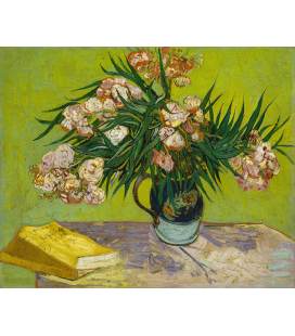 Vincent Van Gogh - Natura morta con oleandro. Stampa su tela