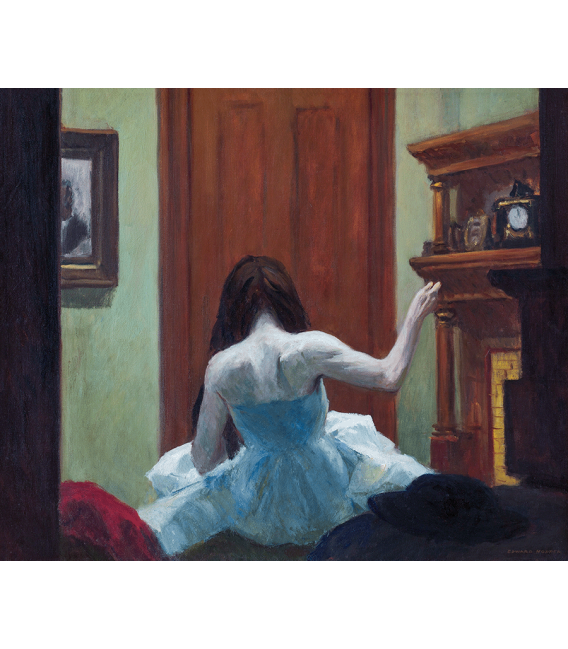 Printing on canvas: Edward Hopper - New York Interior