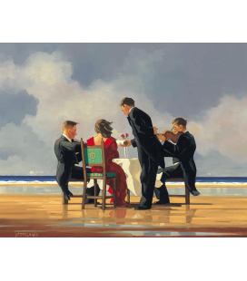 Printing on canvas: Jack Vettriano - Elegy For The Dead Admiral